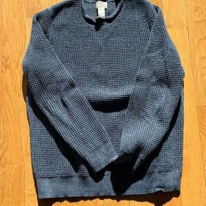 L.L. Bean Men's Dark Blue Crewneck Sweater